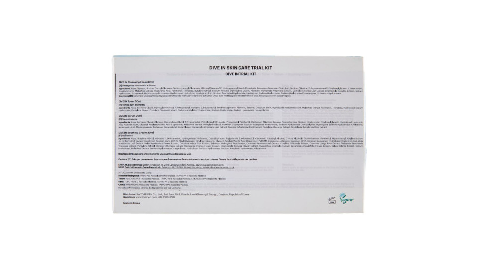 Torriden Dive In Trial Kit 120 Ml