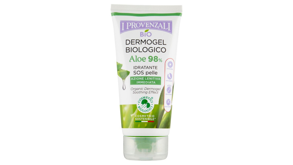 I Provenzali Bio Dermogel Biologico Aloe 98% 150 Ml
