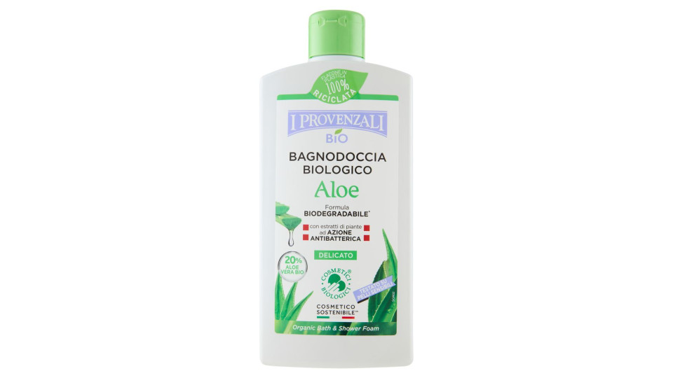 I Provenzali Bio Bagnodoccia Biologico Aloe Delicato 400 Ml