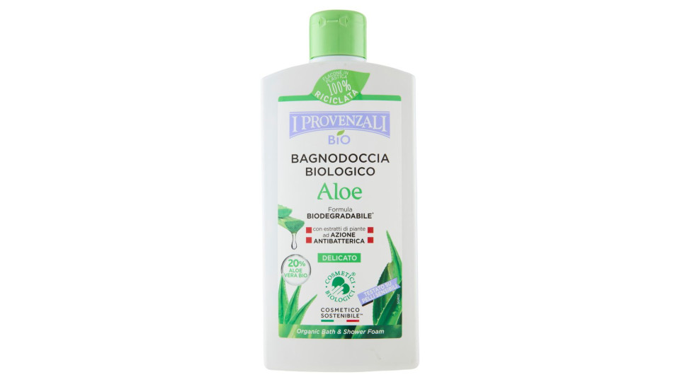 I Provenzali Bio Bagnodoccia Biologico Aloe Delicato 400 Ml