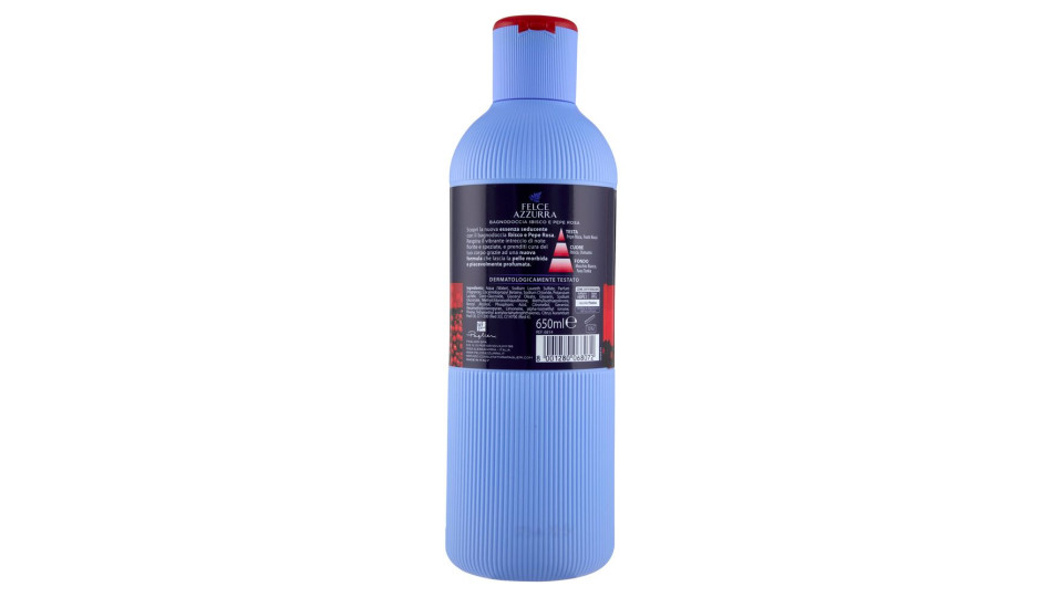 Felce Azzurra Ibisco E Pepe Rosa Essenza Seducente Bagnodoccia 650 Ml
