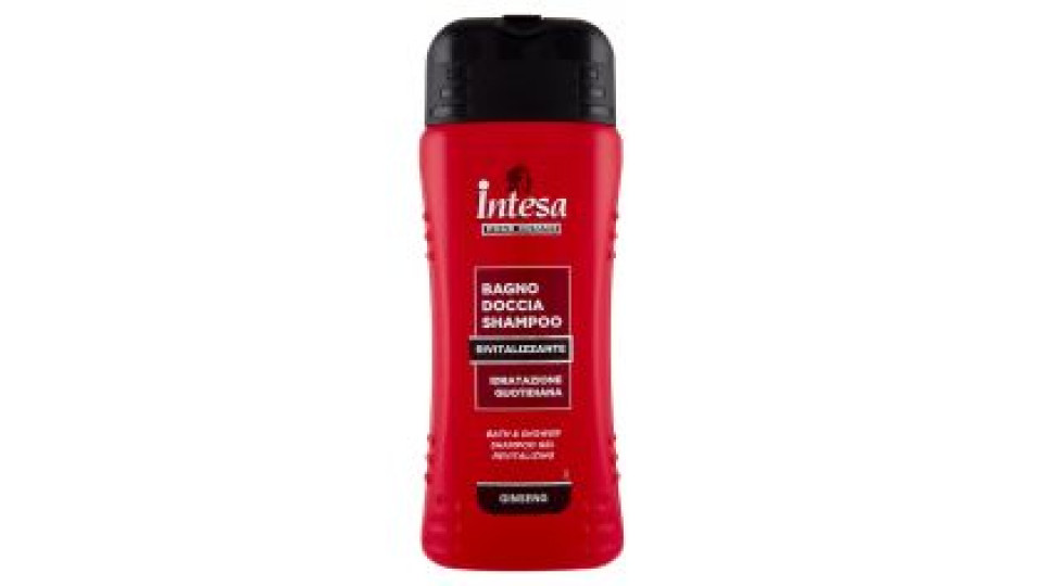 Intesa Pour Homme Bagno Doccia Shampoo Rivitalizzante Ginseng 500 Ml