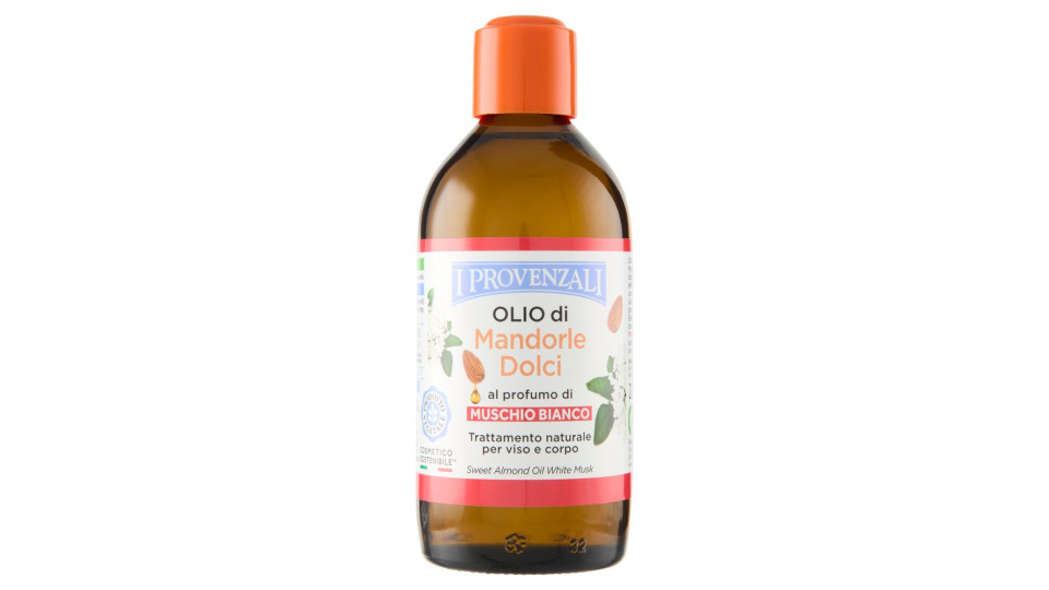 I Provenzali Olio Di Mandorle Dolci Al Profumo Di Muschio Bianco 200 Ml