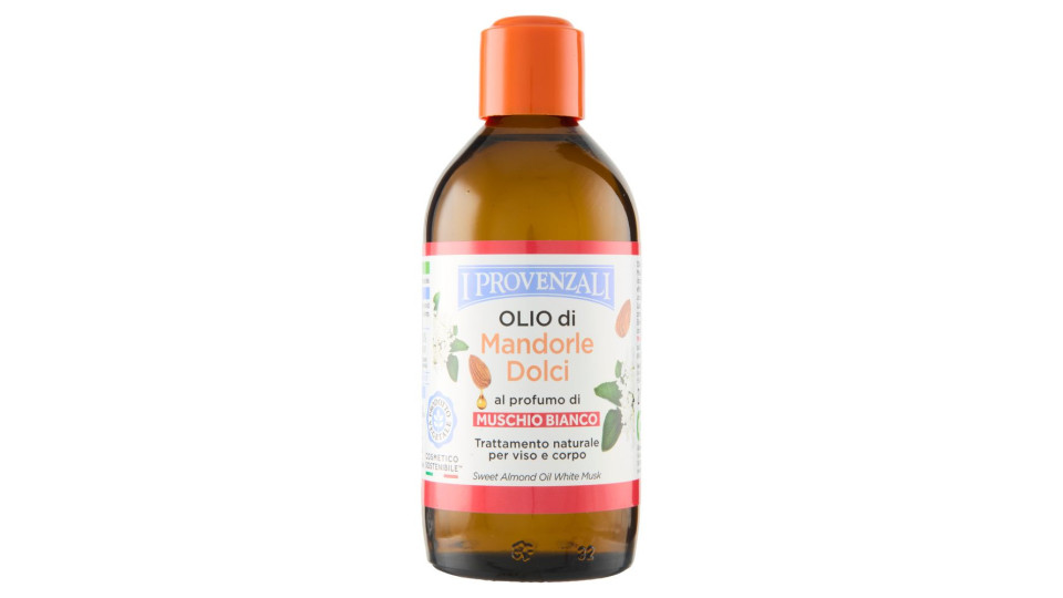 I Provenzali Olio Di Mandorle Dolci Al Profumo Di Muschio Bianco 200 Ml