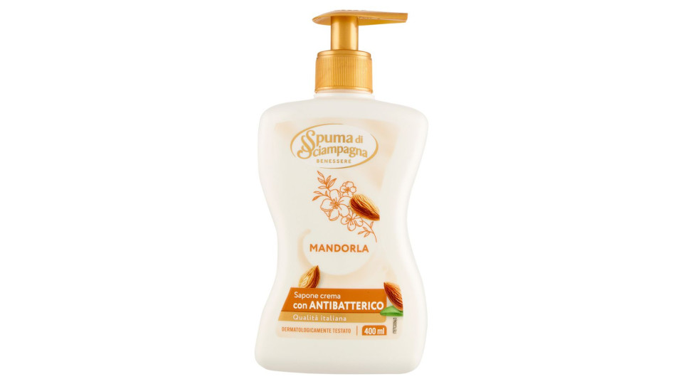 Spuma Di Sciampagna Benessere Sapone Crema Marsiglia 400 Ml