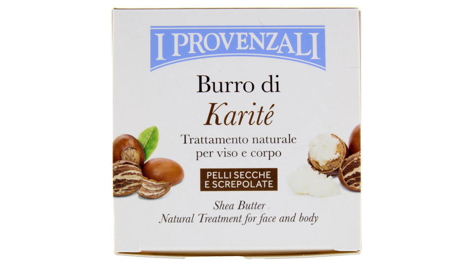 I Provenzali Burro Di Karité Trattamento Naturale Per Viso E Corpo Pelli Secche E Screpolate 100 Ml