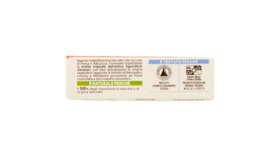 I Provenzali Sapone Vegetale Al Profumo Di Pesca E Albicocca 150 G