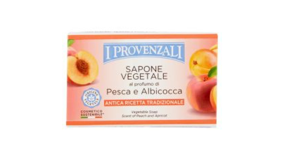 I Provenzali Sapone Vegetale Al Profumo Di Pesca E Albicocca 150 G