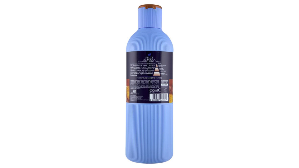 Felce Azzurra Ambra E Argan Essenza Di Nutrimento Bagnodoccia 650 Ml