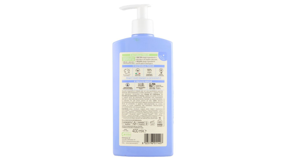 I Provenzali Bio Olio Biologico Corpo & Capelli Argan 200 Ml