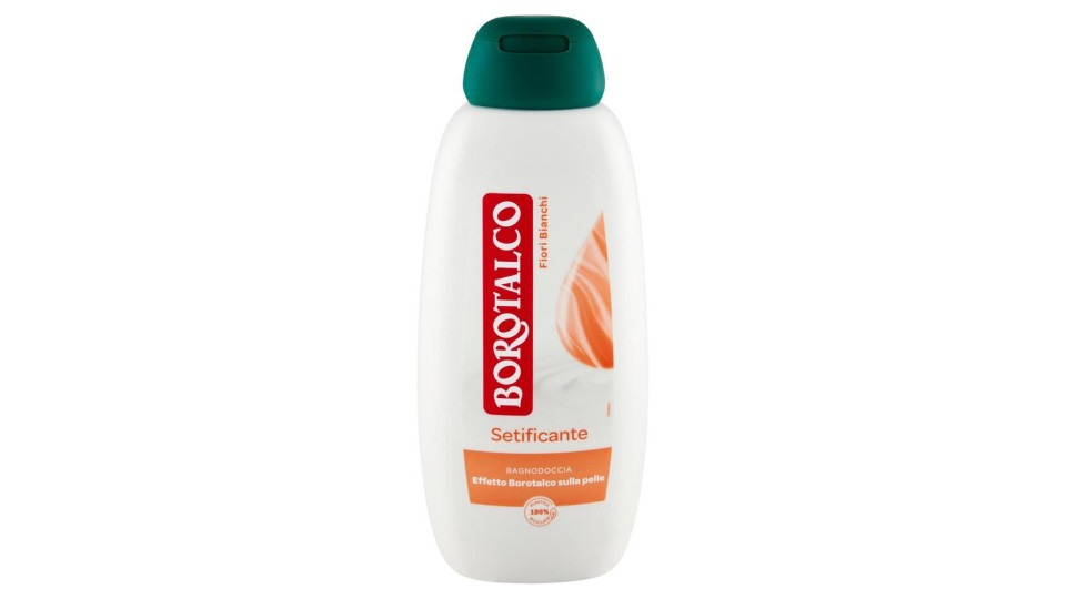 Borotalco Setificante Bagnodoccia Fiori Bianchi 450 Ml