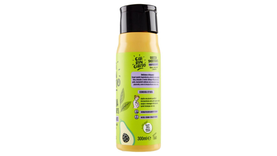 Doccia Smoothies Rinfrescante Lime, Avocado E Menta 300 Ml