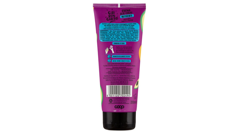 Crema Olio Corpo Nutriente 200 Ml