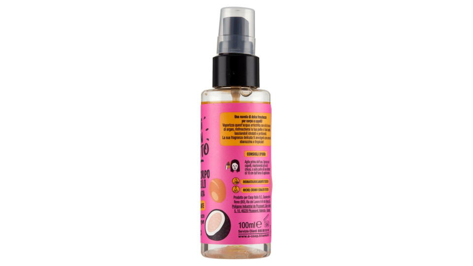 Acqua Corpo E Capelli Profumata Rinfrescante 100 Ml