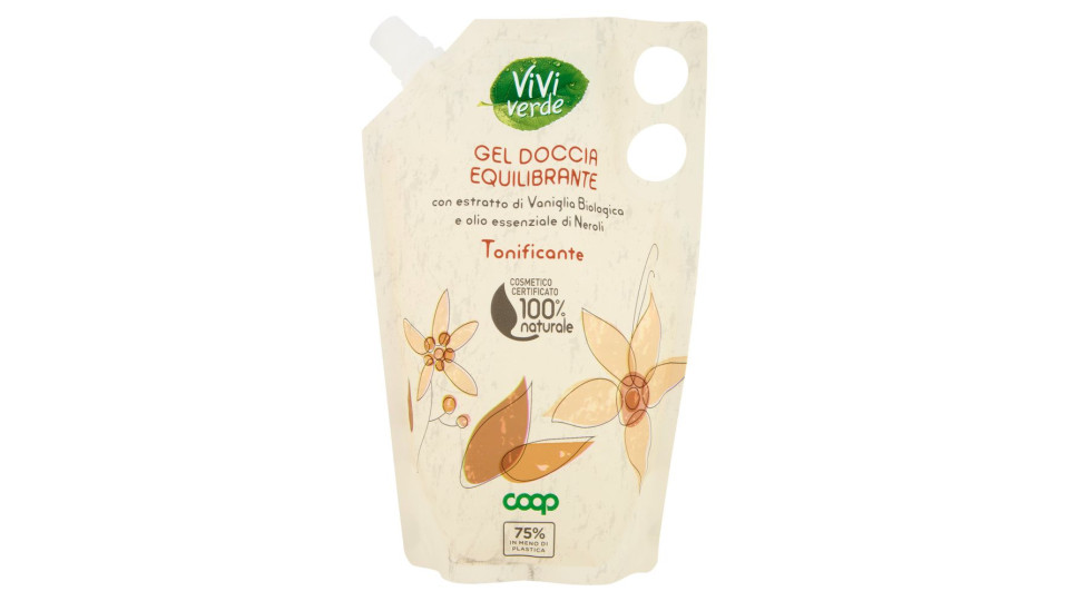 Ricarica Gel Doccia Equilibrante Tonificante 600 Ml