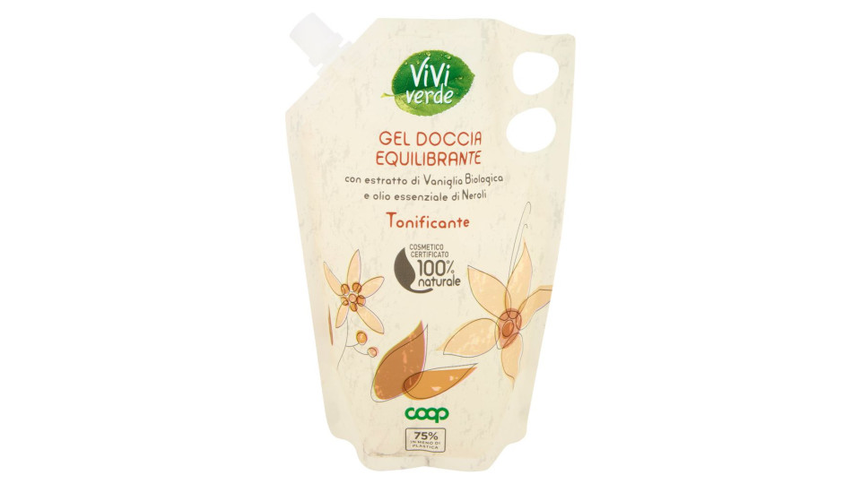 Ricarica Gel Doccia Equilibrante Tonificante 600 Ml