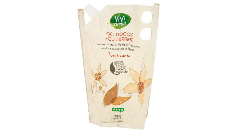 Ricarica Gel Doccia Equilibrante Tonificante 600 Ml