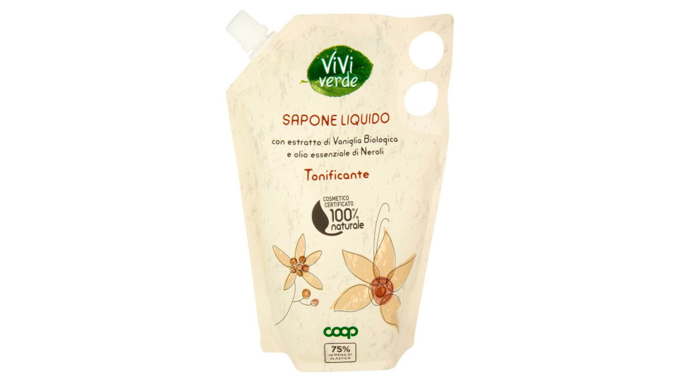 Ricarica Sapone Liquido Tonificante 600 Ml
