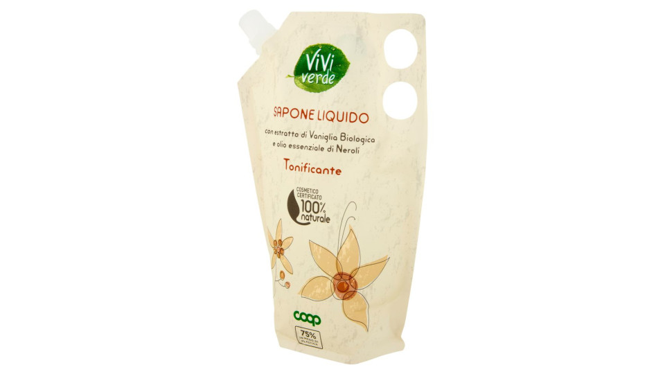 Ricarica Sapone Liquido Tonificante 600 Ml