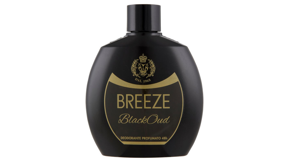 Breeze Blackoud Deodorante Profumato 48h 100 Ml