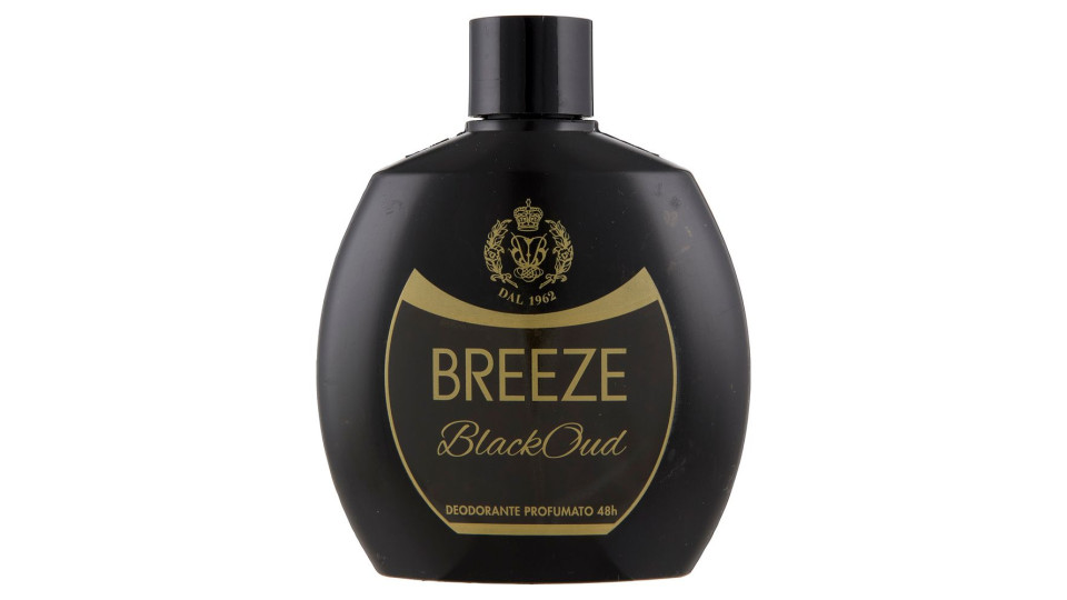 Breeze Blackoud Deodorante Profumato 48h 100 Ml