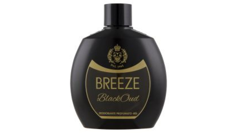Breeze Blackoud Deodorante Profumato 48h 100 Ml