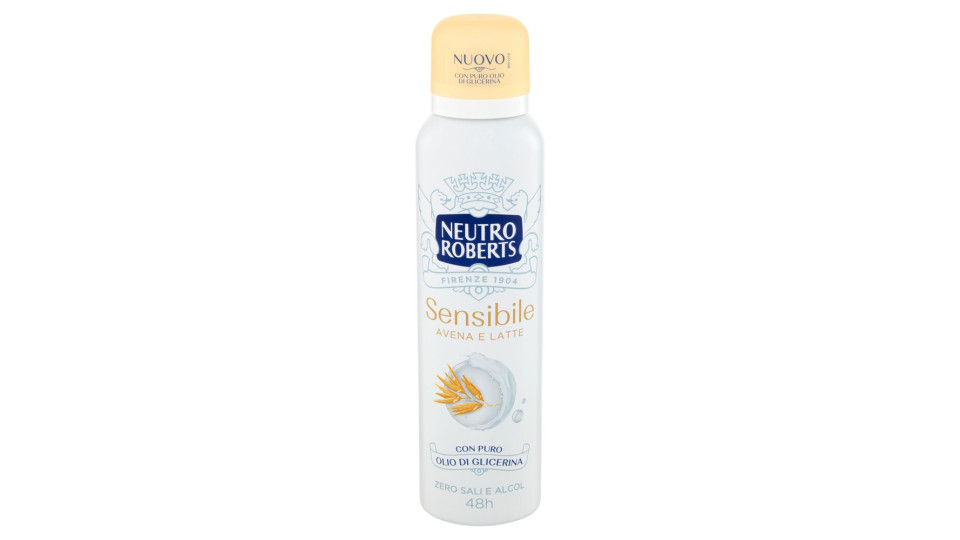 Neutro Roberts Sensibile Avena E Latte 150 Ml