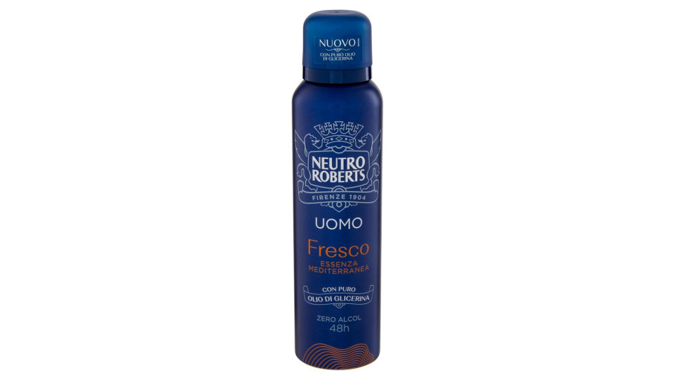 Neutro Roberts Uomo Fresco Essenza Mediterranea 150 Ml