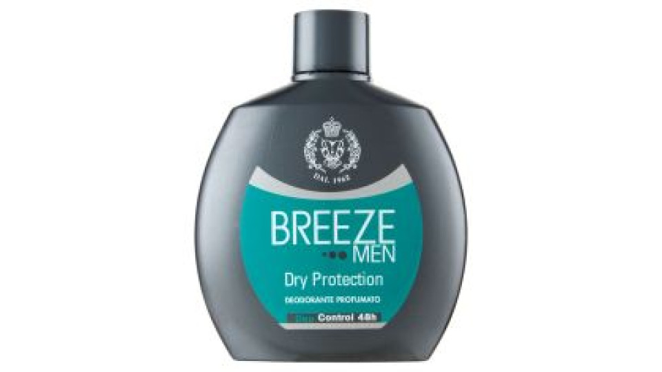 Breeze Men Dry Protection Deodorante Profumato 100 Ml