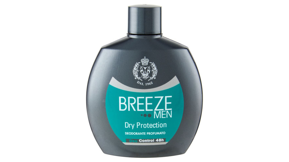 Breeze Men Dry Protection Deodorante Profumato 100 Ml