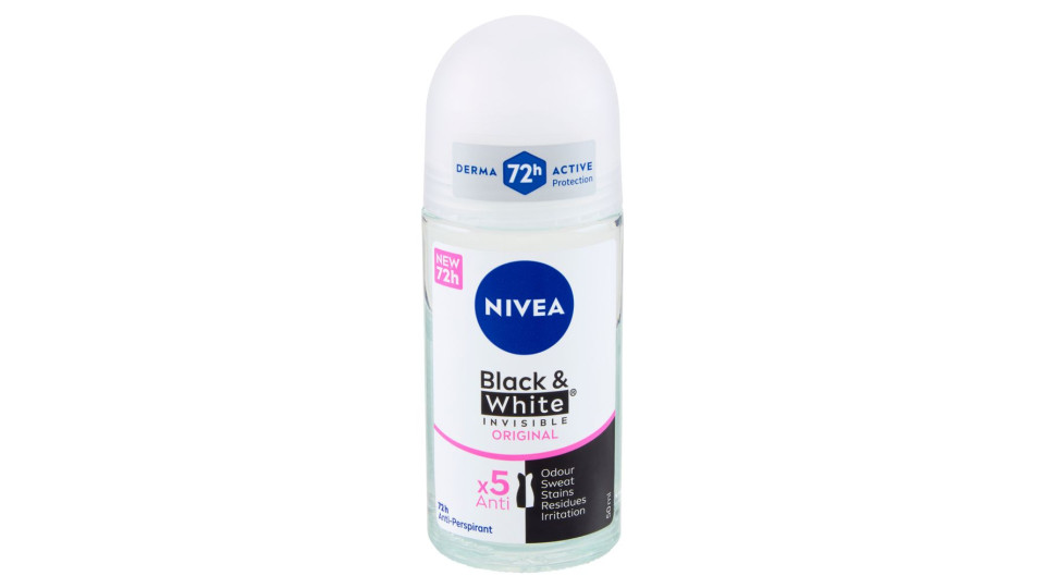 Nivea Black & White Invisible Original Anti-perspirant 50 Ml