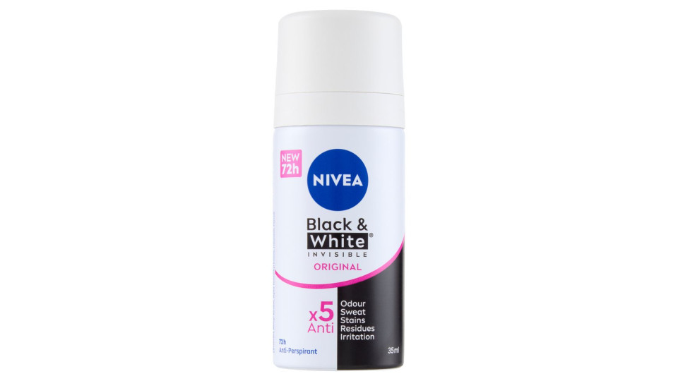 Nivea Men Black & White Invisible Original Anti-perspirant 35 Ml