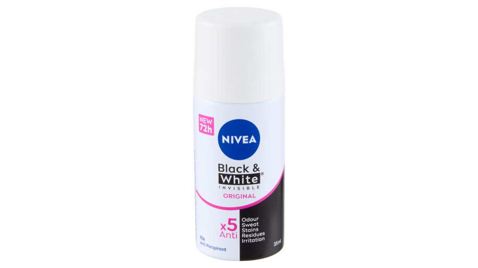 Nivea Men Black & White Invisible Original Anti-perspirant 35 Ml