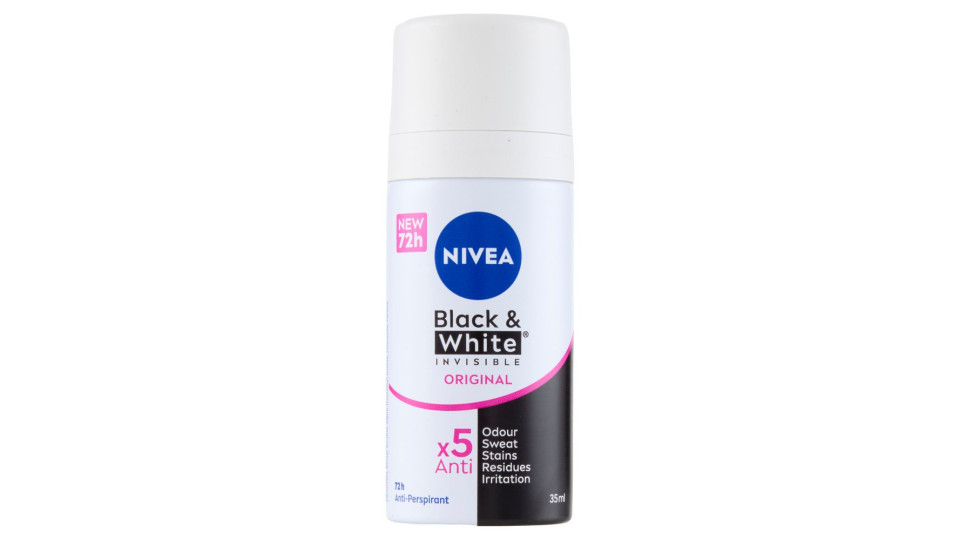 Nivea Men Black & White Invisible Original Anti-perspirant 35 Ml