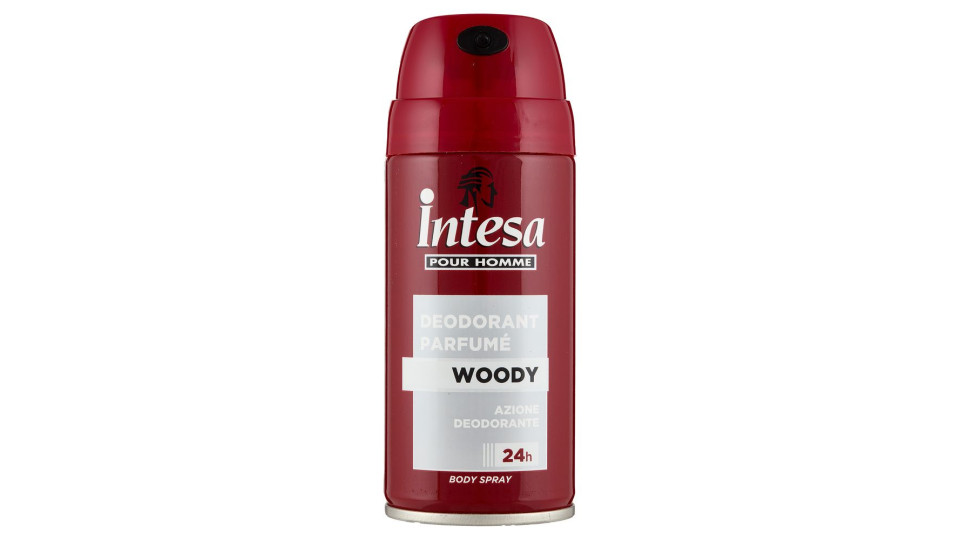 Intesa Pour Homme Deodorant Parfumé Woody Body Spray 150 Ml