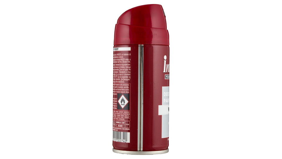 Intesa Pour Homme Deodorant Parfumé Woody Body Spray 150 Ml