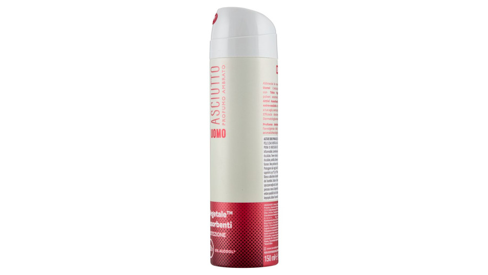 Borotalco Uomo Asciutto Profumo Ambrato Deo Spray 150 Ml