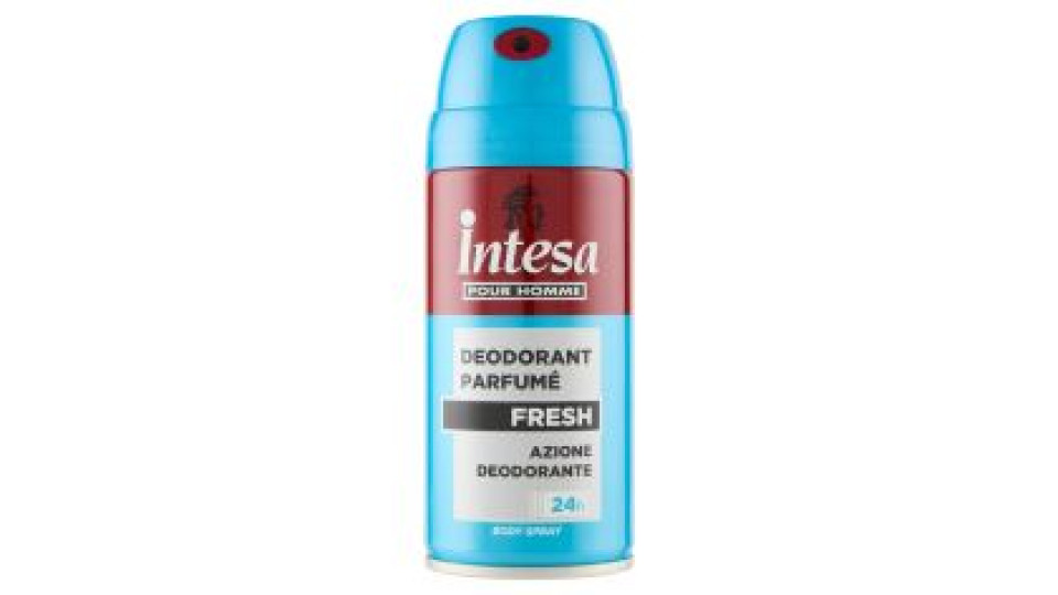 Intesa Pour Homme Deodorant Parfumé Fresh Body Spray 150 Ml
