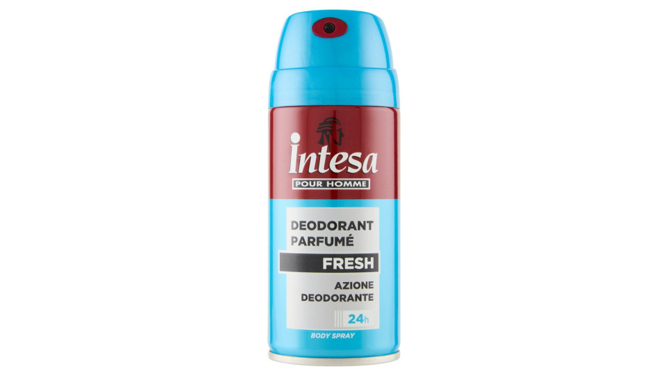 Intesa Pour Homme Deodorant Parfumé Fresh Body Spray 150 Ml