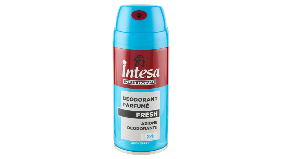 Intesa Pour Homme Deodorant Parfumé Fresh Body Spray 150 Ml