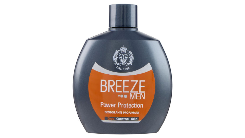 Breeze Men Power Protection Deodorante Profumato 100 Ml