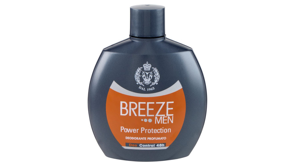 Breeze Men Power Protection Deodorante Profumato 100 Ml