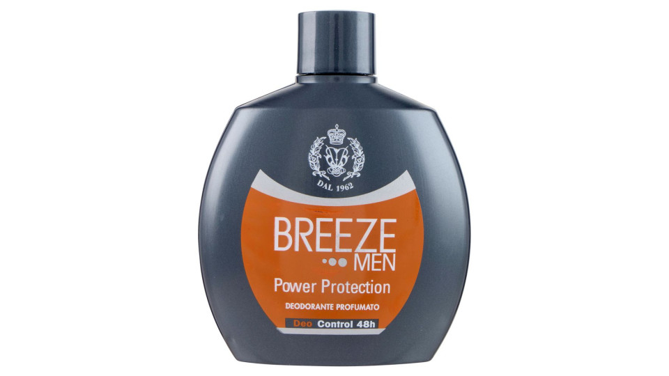 Breeze Men Power Protection Deodorante Profumato 100 Ml