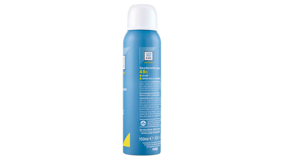 Deodorante Spray Active 150 Ml