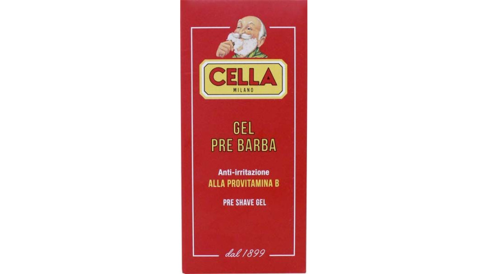Gel Pre Barba Cella 75 Ml