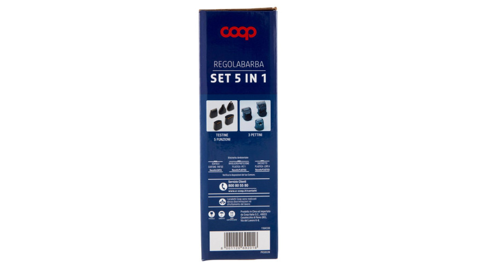 Regolabarba Set 5 In 1