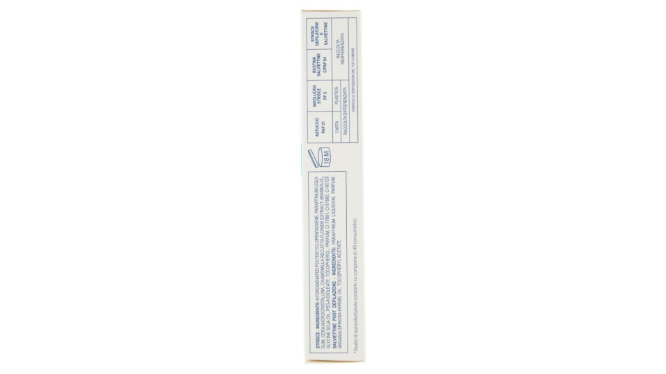 Depilzero Strisce Depilatorie Viso 20 Strisce + 4 Salviettine