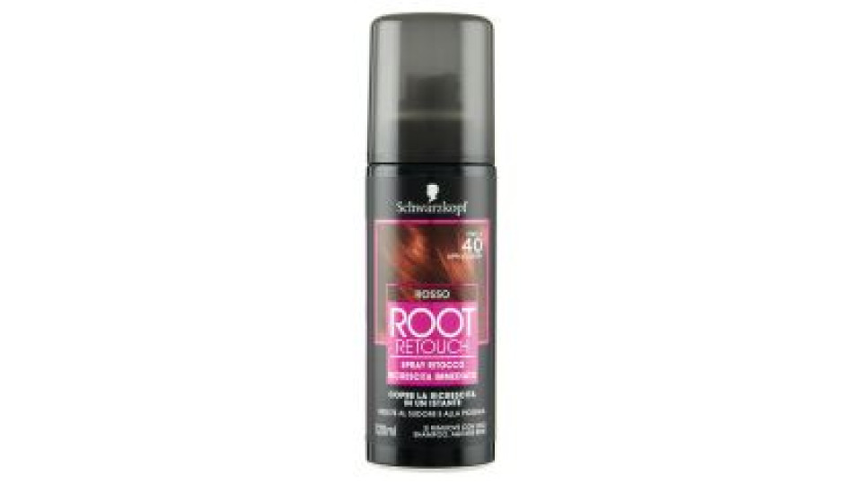 Schwarzkopf Root Retouch Spray Ritocco Ricrescita Immediato Rosso 120 Ml