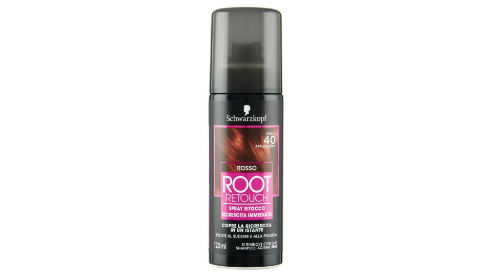 Schwarzkopf Root Retouch Spray Ritocco Ricrescita Immediato Rosso 120 Ml