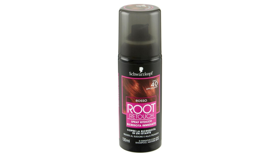 Schwarzkopf Root Retouch Spray Ritocco Ricrescita Immediato Rosso 120 Ml